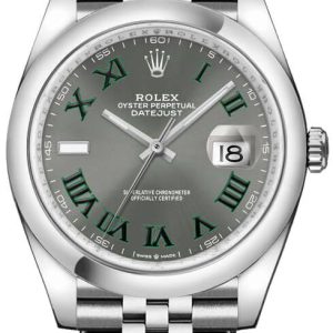 watch for man rolex datejust 36 wimbledon dial jubilee bracelet unisex watch 126200 0017 001