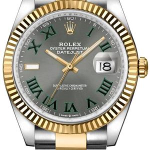 watch for man rolex datejust 36 wimbledon dial luxury unisex watch 126233 0036 001