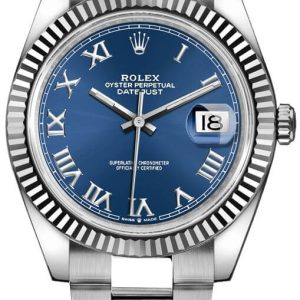 watch for man rolex datejust 41 fluted bezel oystersteel men s watch 126334 0025 001