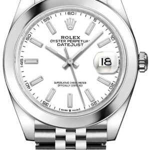 watch for man rolex datejust 41 white dial oystersteel automatic men s watch 126300 0006 001