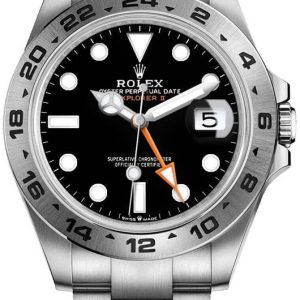 watch for man rolex explorer ii 42mm black dial oystersteel men s watch m226570 0002 001
