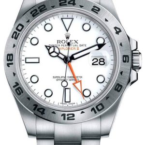 watch for man rolex explorer ii white dial oystersteel 42mm men s watch 216570 0001 001