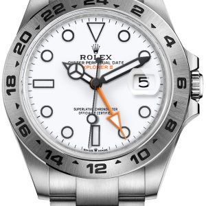 watch for man rolex explorer ii white polar dial oystersteel men s watch m226570 0001 001