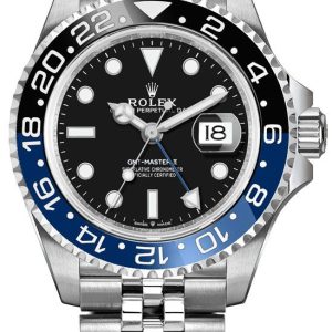 watch for man rolex gmt master ii batgirl jubilee men s watch 126710blnr 0002 001