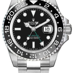 watch for man rolex gmt master ii black and grey ceramic bezel men s watch 126710grnr 0004 001