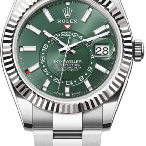 watch for man rolex sky dweller green dial automatic 42mm men s watch 336934 0001 001