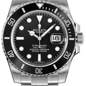 watch for man rolex submariner date black dial oystersteel men s watch 116610ln 0001 001