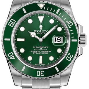 watch for man rolex submariner date hulk green dial and bezel men s watch 116610lv 0002 001